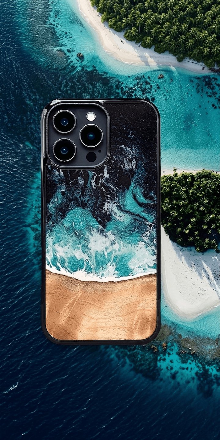 Dream Island — Sommer-Edition der Holzhülle am Strand