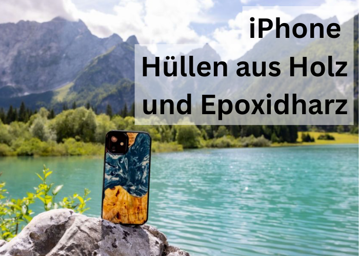 iPhone 16 Hüllen aus Holz und Harz