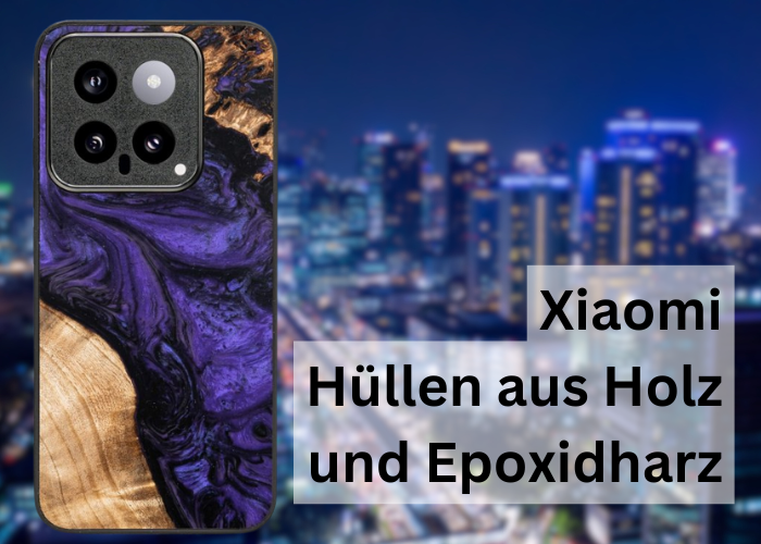 Xiaomi Hüllen aus Holz und Epoxidharz